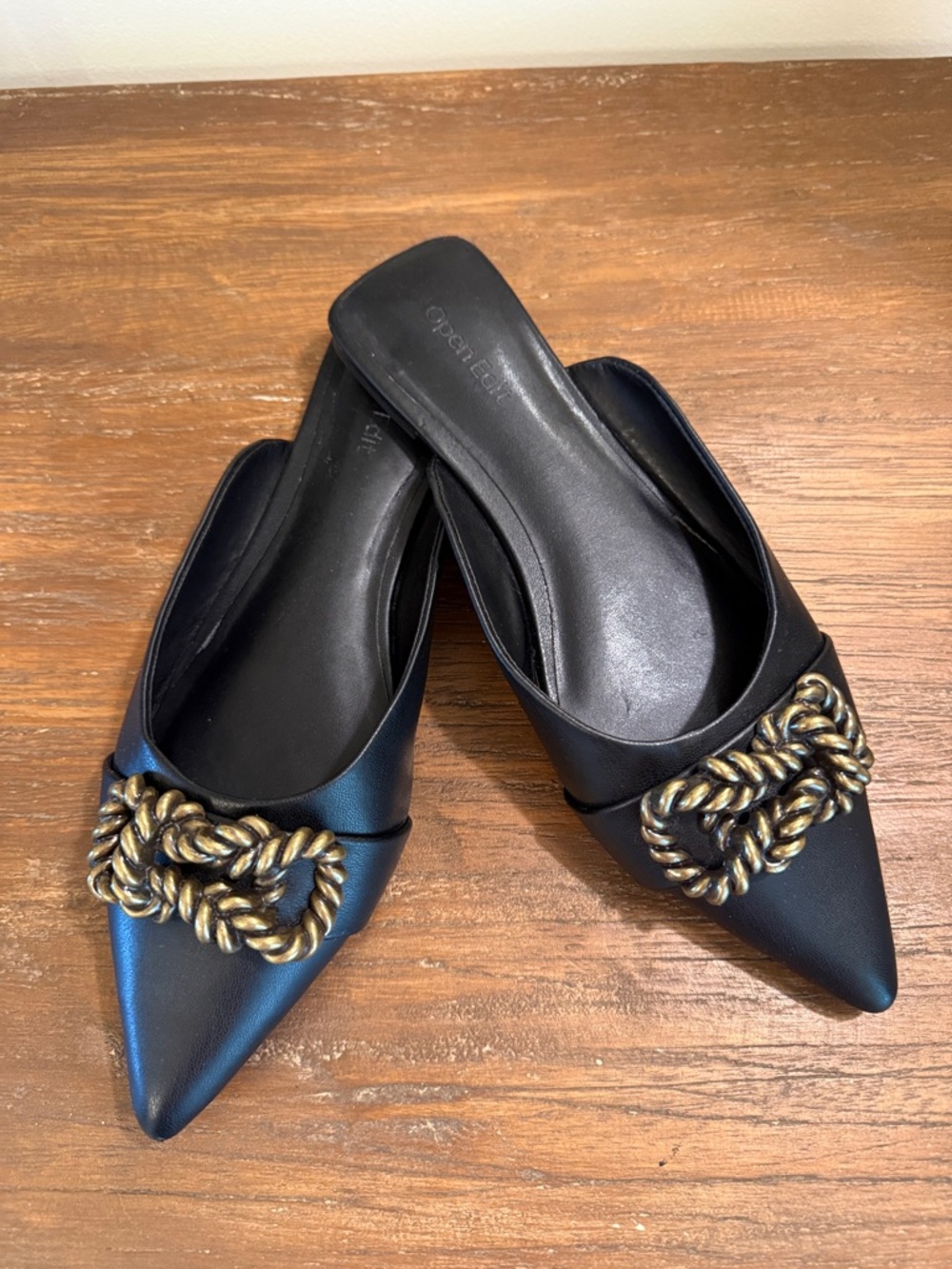 OPEN EDIT KYLA flat Mules
